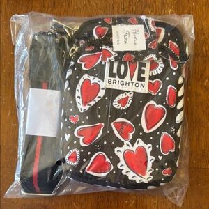 Brighton Hearts a Flutter Utility Bag NIP NWT